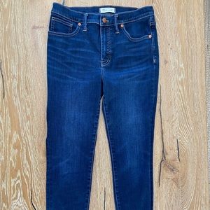 Madewell 9” High Rise Skinny Jeans